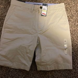 Mens Tommy Hilfiger, khaki shorts size 30